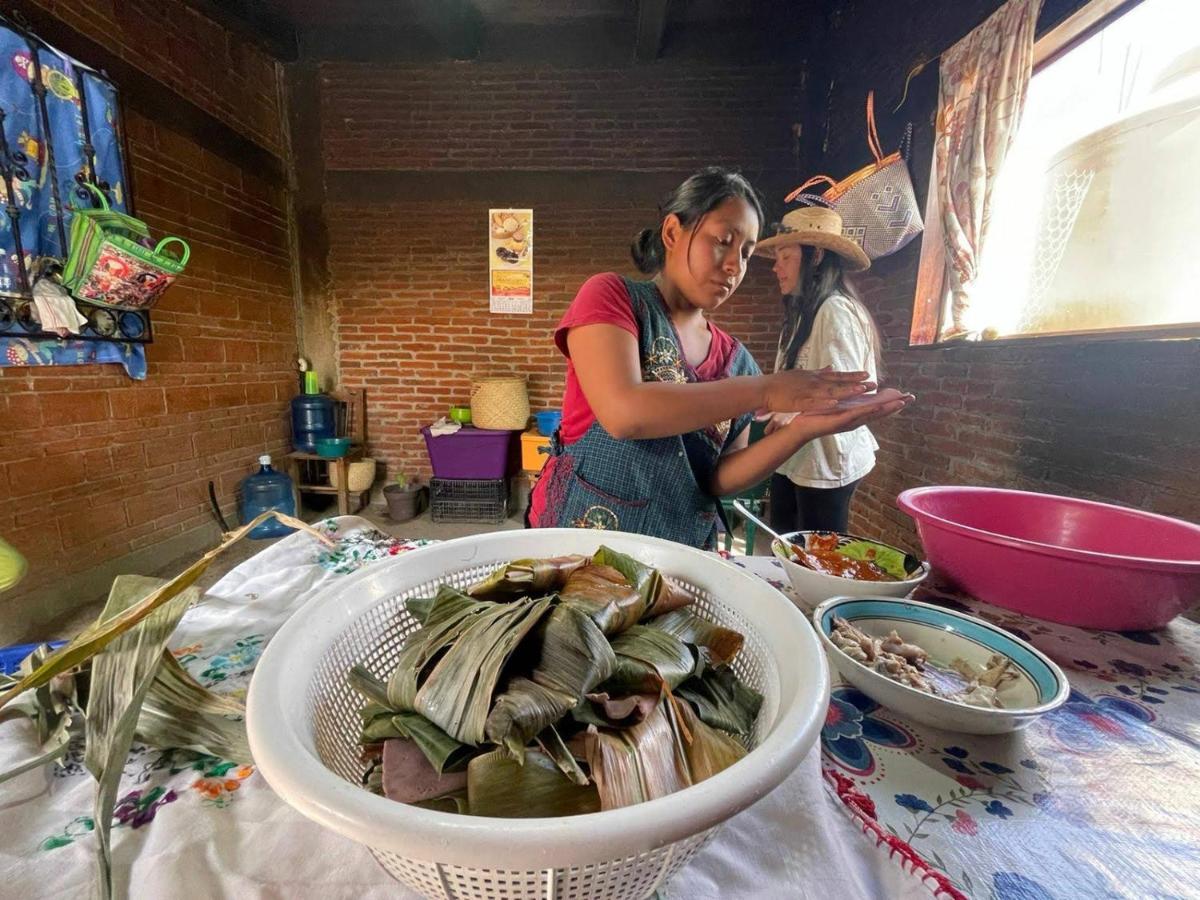 Lizu Tu Casa En Un Pueblo Zapoteca Bed and Breakfast Teotitlán del Valle Buitenkant foto